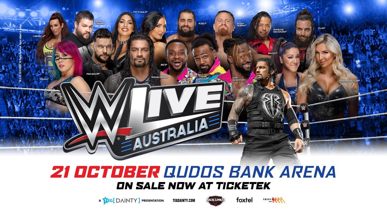 wwe australia tour