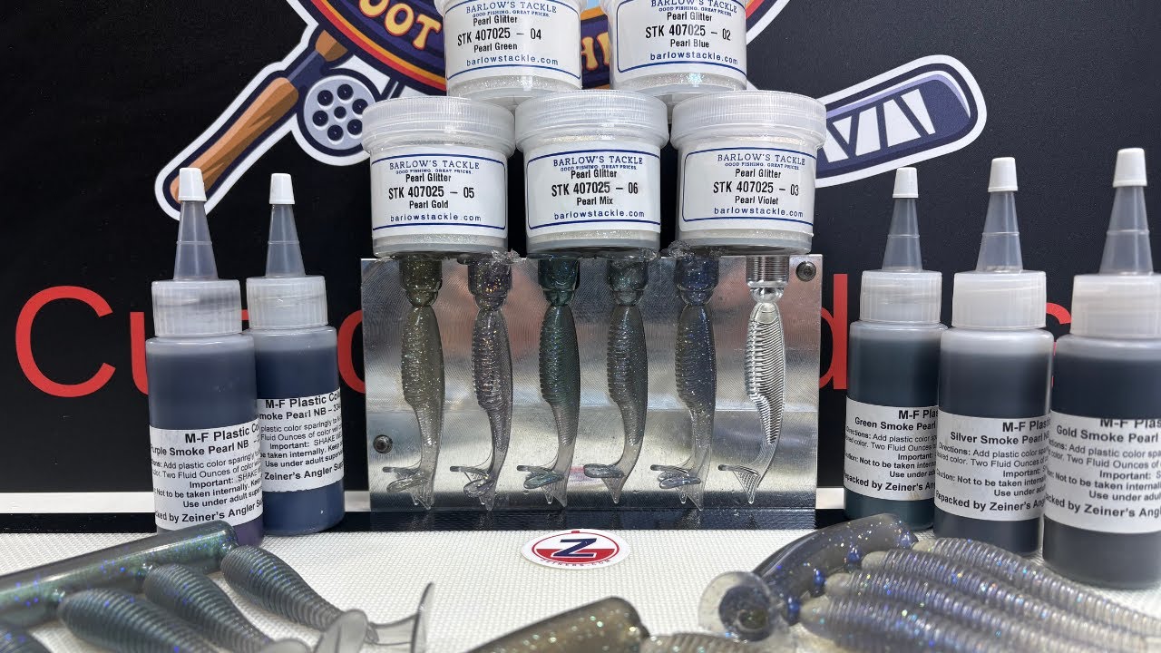Линейка продукции MF Smoke Pearl и перламутровые блестки Barlow's Tackle!!!