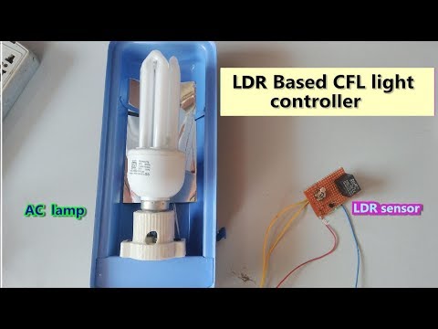 LDR - Daylight Sensor Based AC Light Control || Part - B