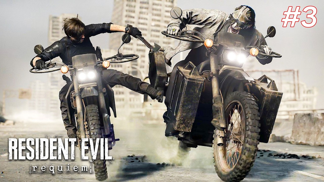 RESIDENT EVIL 9: REQUIEM #3 - TỬ CHIẾN TRÊN XA LỘ CÙNG LEON - ĐỐI DIỆN VỚI QUÁ KHỨ RACCOON CITY