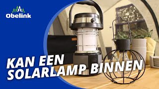 Brochure Absoluut Afleiden Kan ik een solar lamp binnen of in de schaduw gebruiken? | Obelink - YouTube