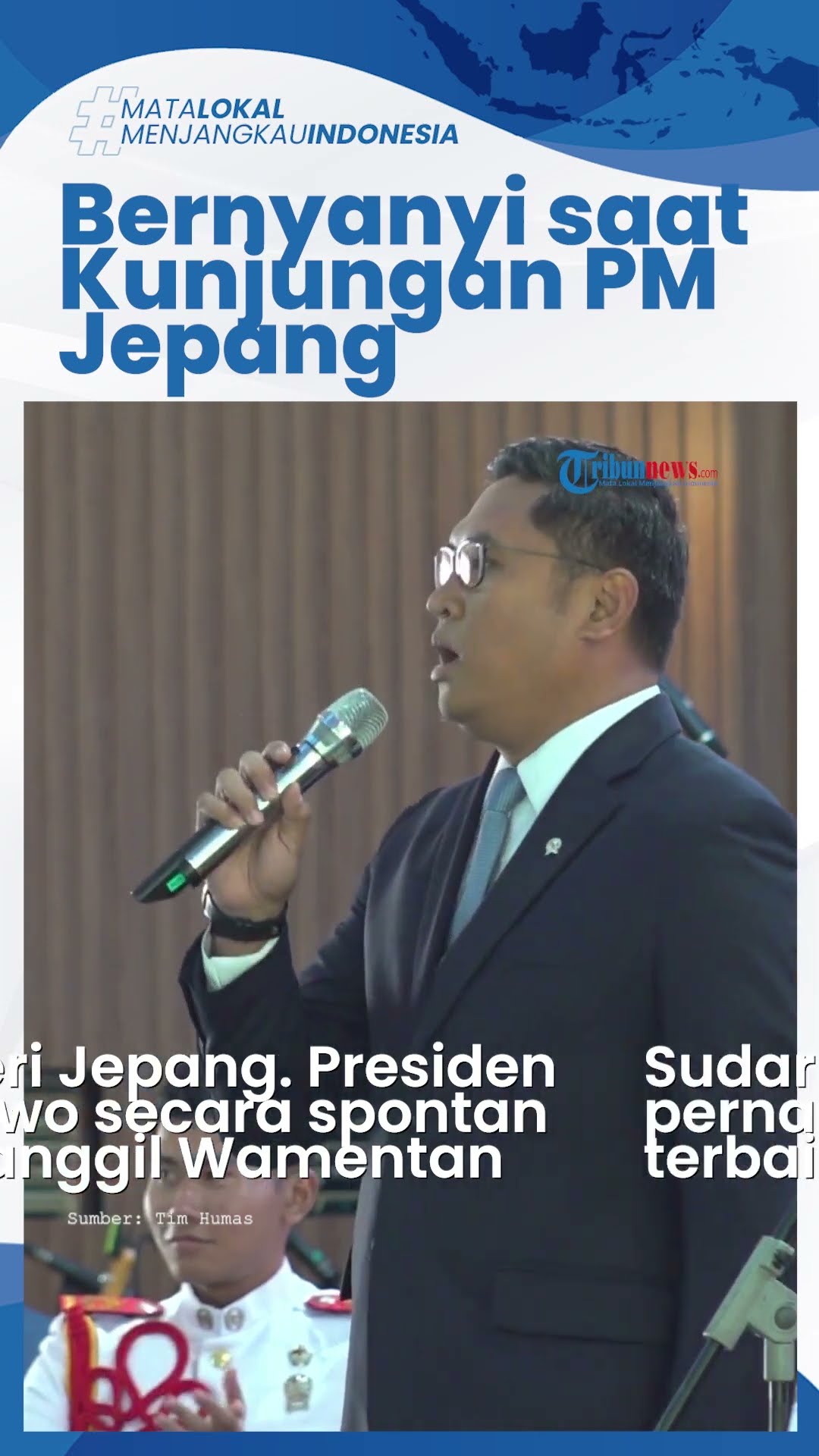 Ketika Wamentan Sudaryono Diminta Bernyanyi Saat Kunjungan PM Jepang