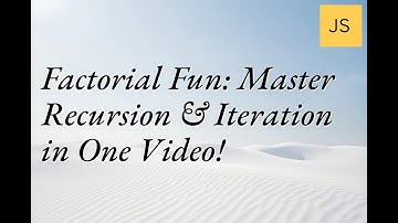 Factorial Frenzy: Recursion vs. Iteration! 🧮 #MathMagic #Programming #LearnToCode