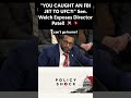 "YOU DON'T LIVE THERE!" | Sen. Peter Welch Grills FBI Director Kash Patel Over Private Jet Trips