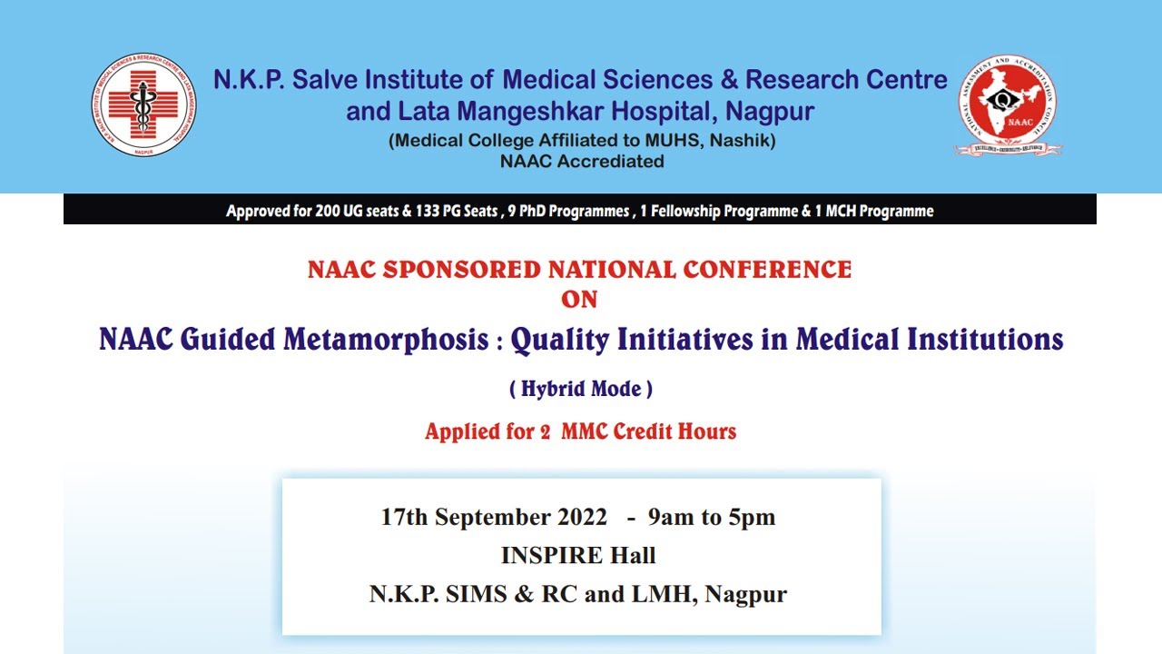 NAAC SPONSORED NATIONAL CONFERENCE - YouTube