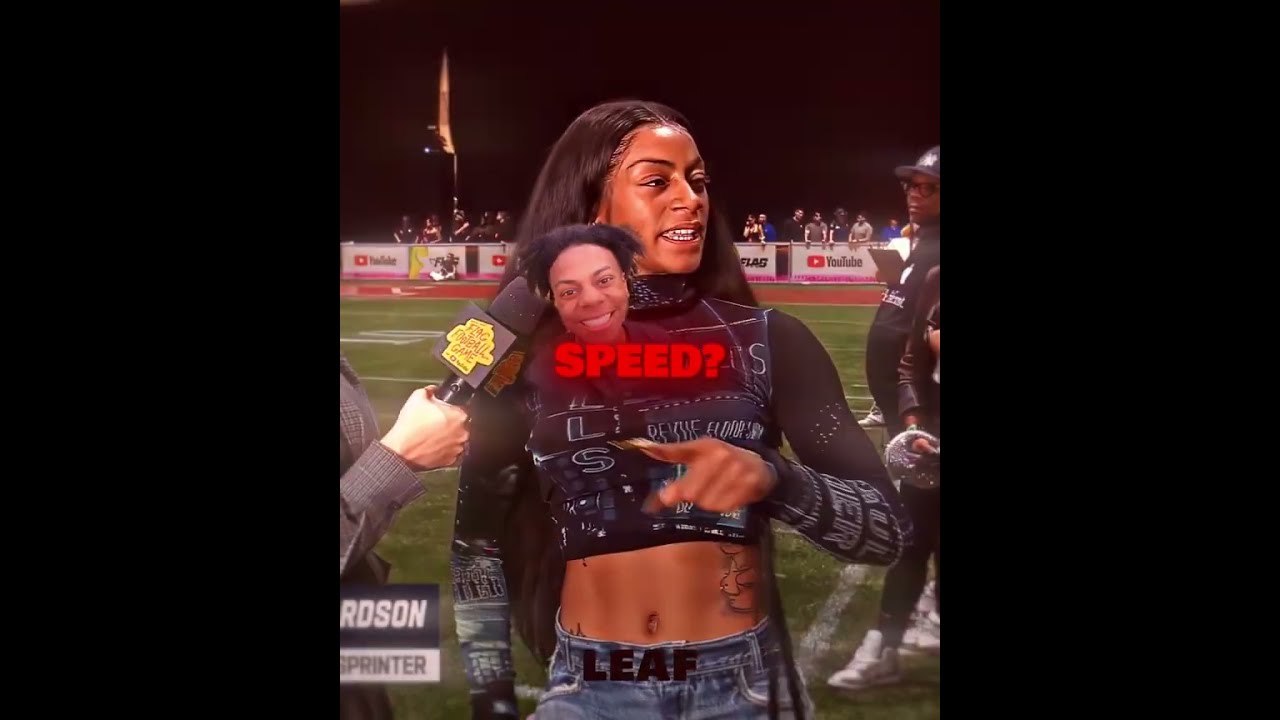 IShowSpeed Vs World Fastest Woman 