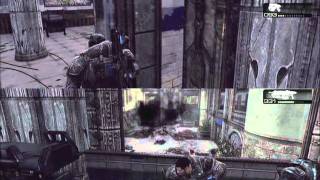 Gears of War 2 - Insane Co-Op Walkthrough (Part 1)