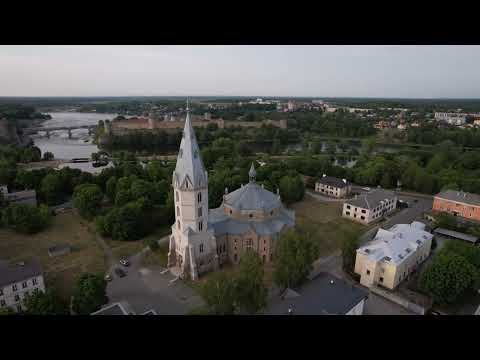 Vídeo: Narva Aleksandri kirik (Narva Aleksandri kirik) descrição e fotos - Estônia: Narva