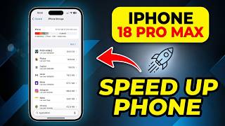 How To Speed Up Your Iphone 18 Pro Max