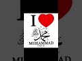 I Love Muhammad Sallallahu Ala Wasallam