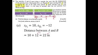 Kinematic of Linear Motion - SPM P2 2018