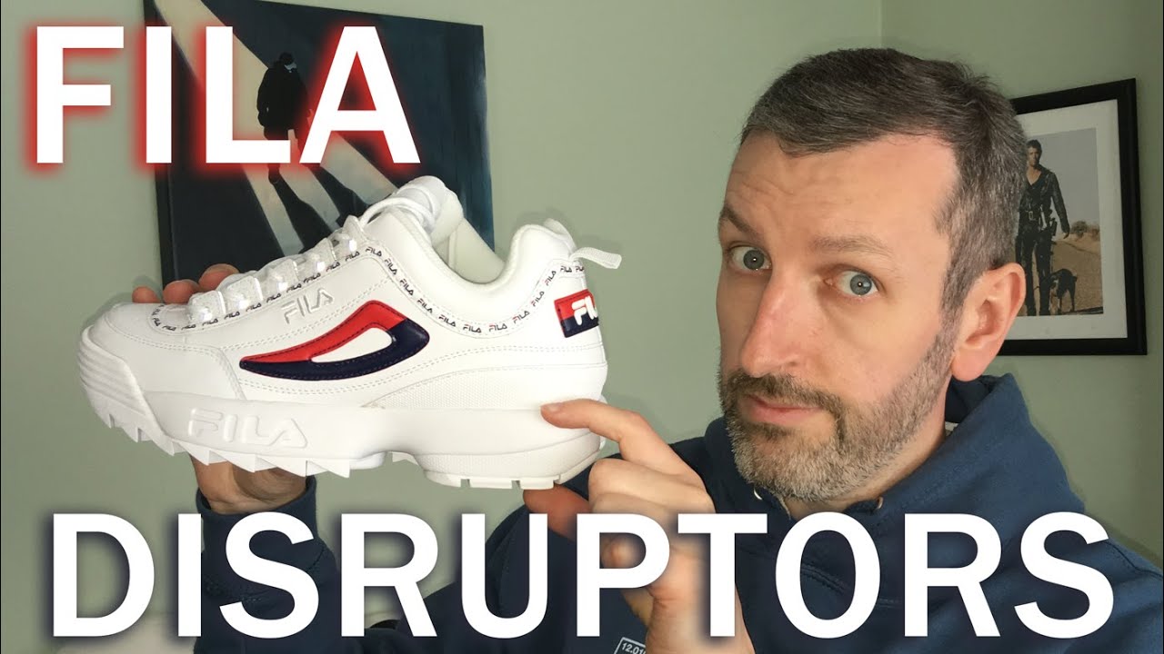 fila disruptor heel height