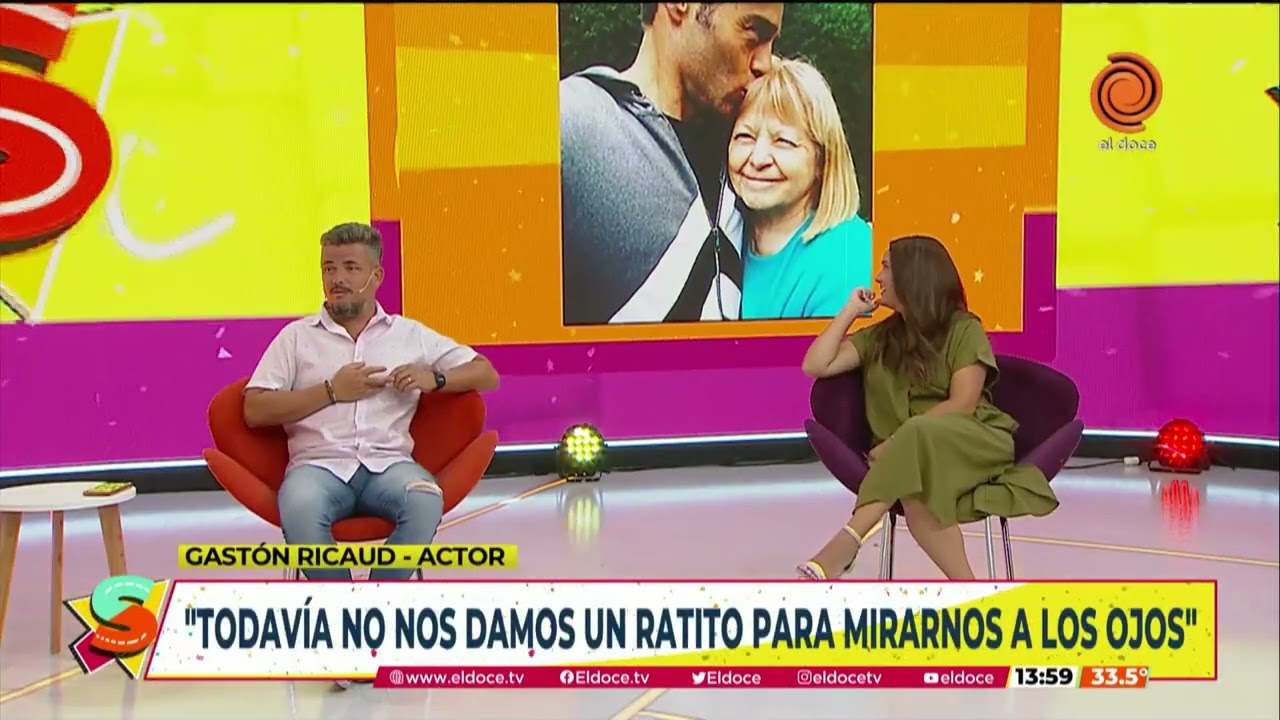 Gastón Ricaud: "Es la primera vez que recibo un premio en 30 años de carrera como actor"