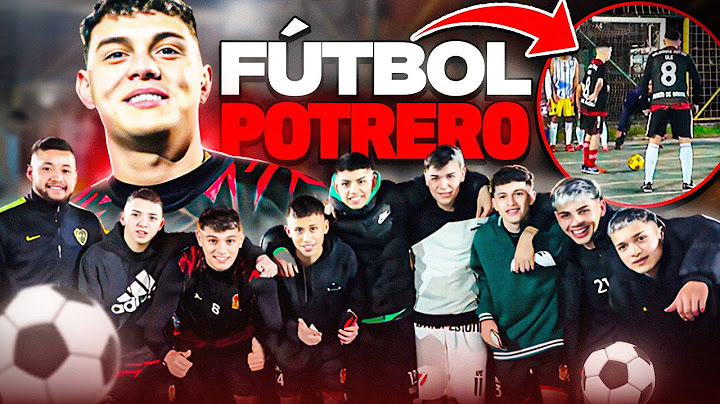 TORNEO de FUTBOL POTRERO!!🔥