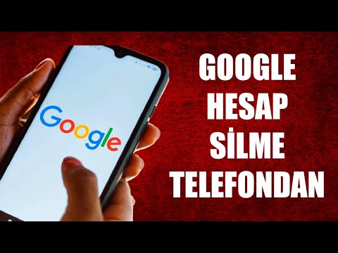 GOOGLE HESAP SİLME TELEFONDAN (2023)