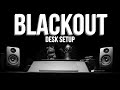 Blackout Desk Setup Accessories - What's On My Desk Ep. 2