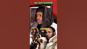 JID Top 5 Rappers 👀🔥🚀 #jid #dreamville #jcole #jidtypebeat #kendricklamar