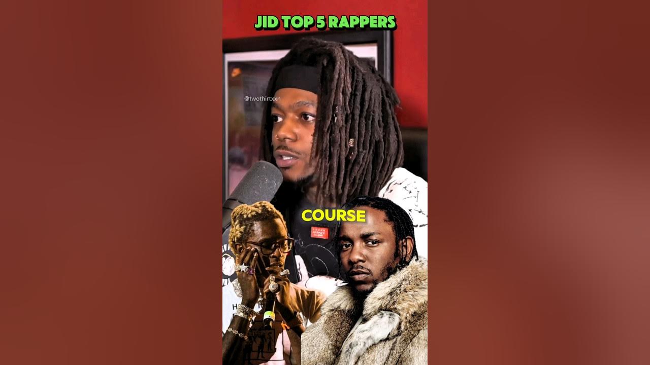 JID Top 5 Rappers ππ₯π #jid #dreamville #jcole #jidtypebeat #kendricklamar JID Top 5 Rappers ππ₯π #jid #dreamville #jcole #jidtypebeat #kendricklamar
