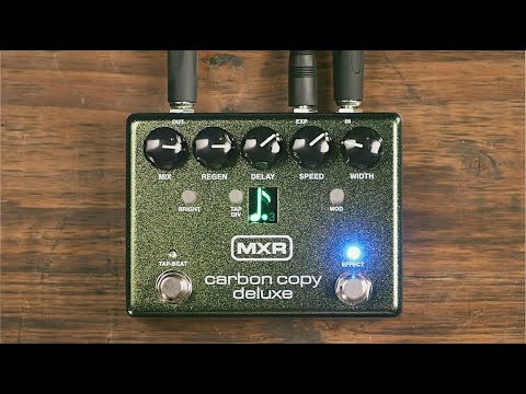 MXR M292 Carbon Copy Deluxe Analog Delay Pedal