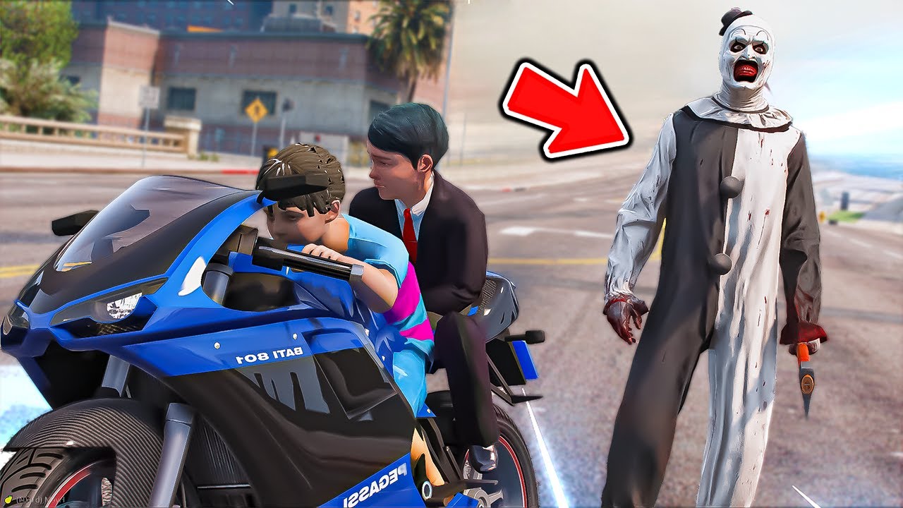 المهرج المرعب يطارده بقوته الخارقة😱🔥!! | فلم قراند