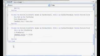 Visual Basic Tutorial 1 - Simple Notepad