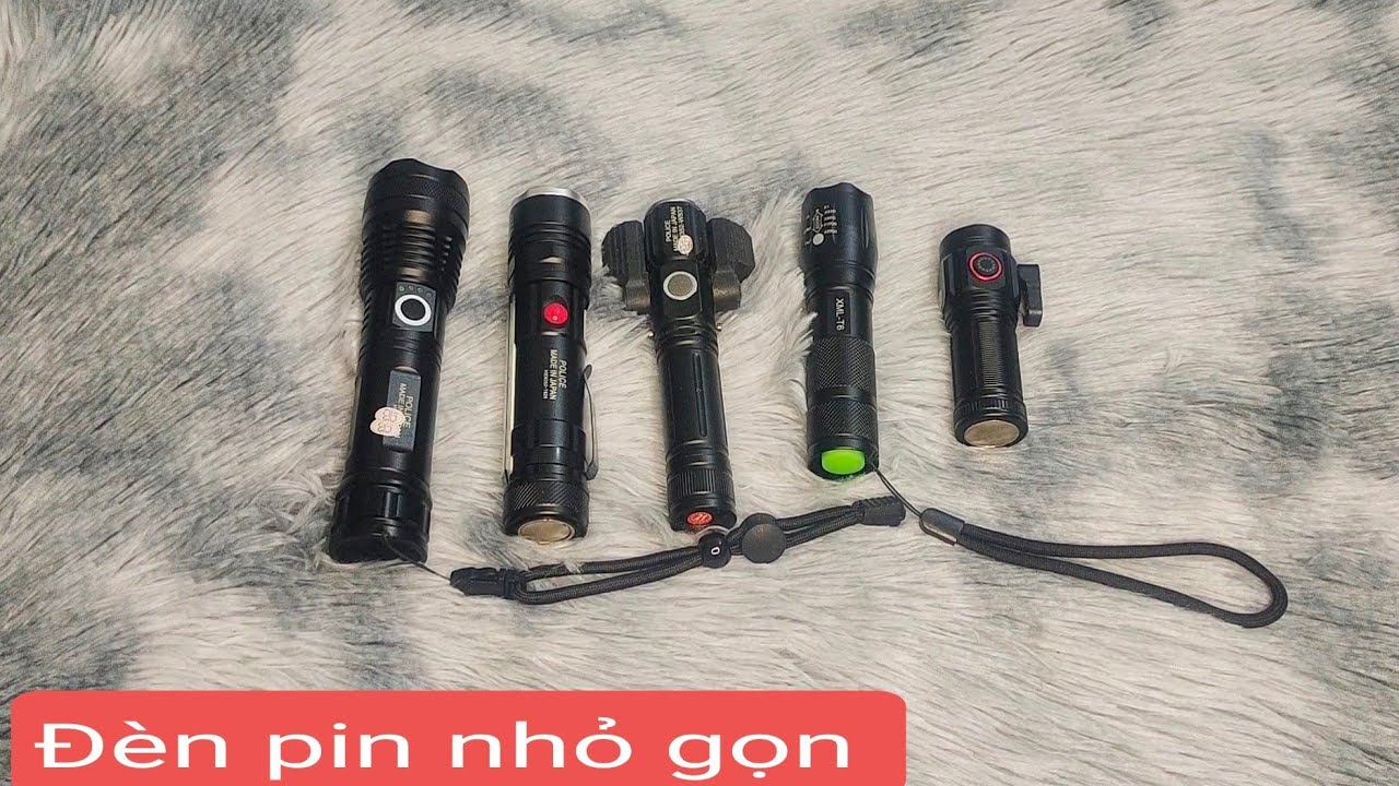 Tổng Hợp 5 Mẫu Đèn Pin Mini Siêu Sáng | Đèn Pin Nhỏ Gọn Giá Rẻ | Sđt ...