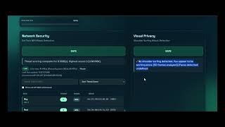 SafeLinkAI Demo Detecting EvilTwin WiFi,Shoulder Surfing Attacks in RealTime Aegis Sandbox Hackathon