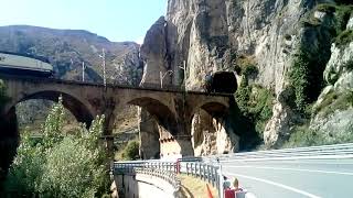 Arco Camino de Santiago Bilbao Irun A Coruña Vigo pasando el desfiladero de Pancorbo Burgos
