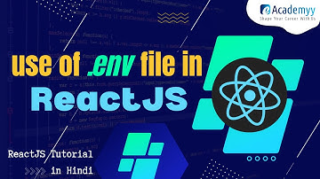 What is .ENV FILE? Why we should add .ENV File in React Application ? React JS Tutorial in Hindi