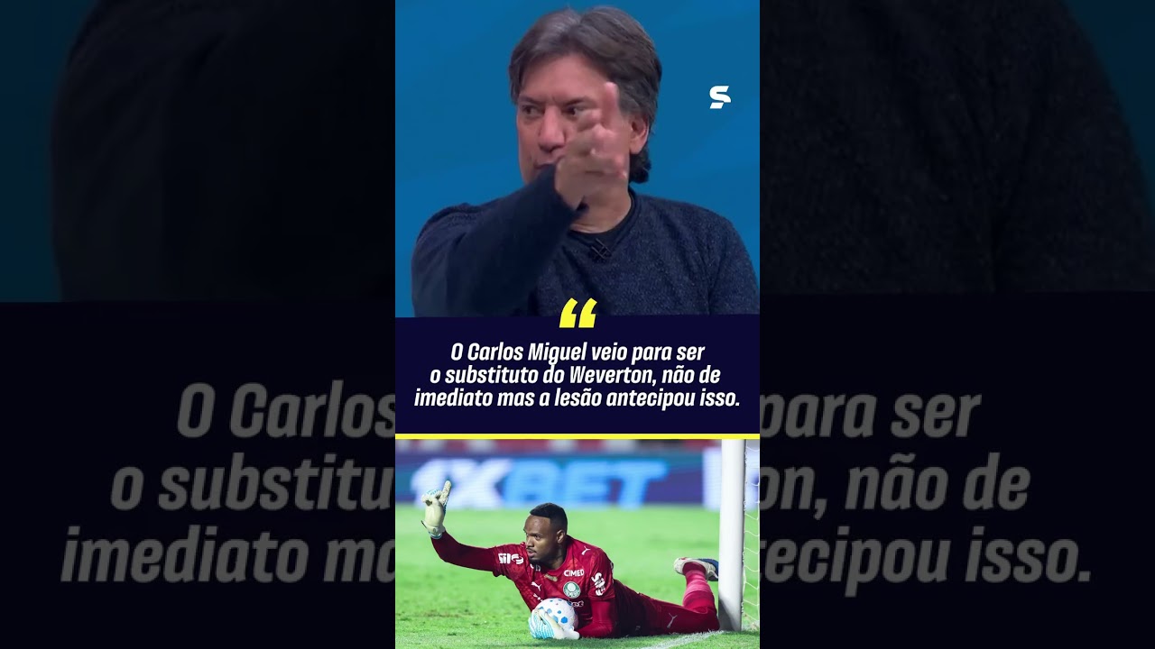 CARLOS MIGUEL VEM DANDO CONTA DO RECADO NO GOL DO PALMEIRAS? | Seleção | #shorts | sportv