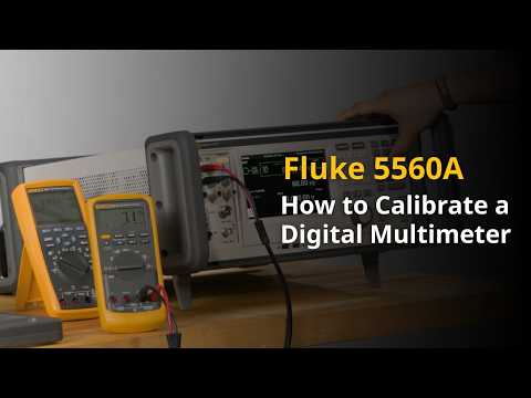 How to Calibrate a Digital Multimeter Using the Fluke 5560A | Step-by-Step Guide