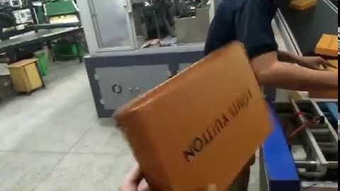 Slipcase rigid box making machine