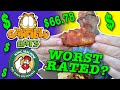 Worst Rated Restaurants in My City? 24 Hour Challenge - Garfield Eats & Wing Machine