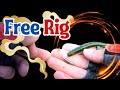 Bass fishing 101 the free rig technique and bait finesse tips