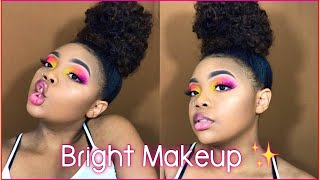 BH Take Me Back To Brazil vs Morphe 35B | Bold Bright Makeup Tutorial