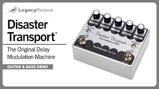 Disaster Transport Delay Legacy Reissue Demo by EarthQuakerDevices 21,677 views 11 months ago 6 minutes, 16 seconds