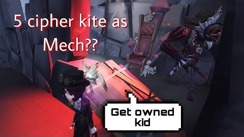 5 cipher kiting as Mechanic, but I barely know how to kite as her | Identity V