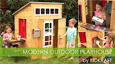 KidKraft Modern Outdoor Lekehus - YouTube
