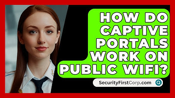 How Do Captive Portals Work On Public WiFi? - SecurityFirstCorp.com