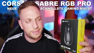 Schnellste GAMING MAUS für 60€ mit 8000Hz | Corsair Sabre RGB PRO