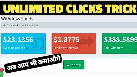 Earn $10 Per Day | URL Shortener Unlimited Trick 2022 | Unlimited Clicks | Make Money ONline | #Earn