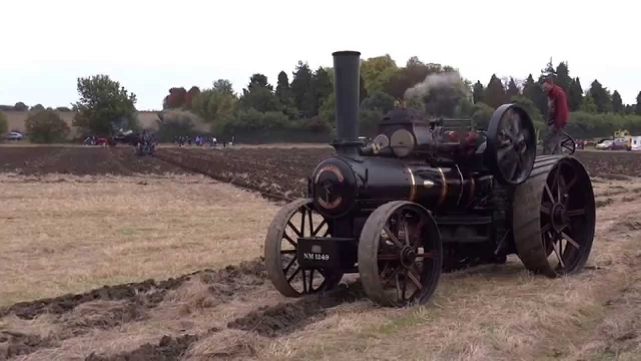 Steam Ploughing at Stotfold Mill October 2014 YouTube