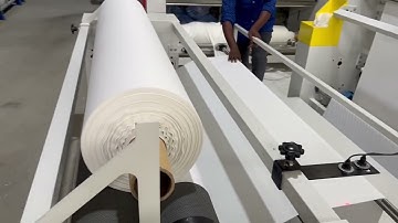 Fabric  Edge alignment machine #fishermachines  inspection machine