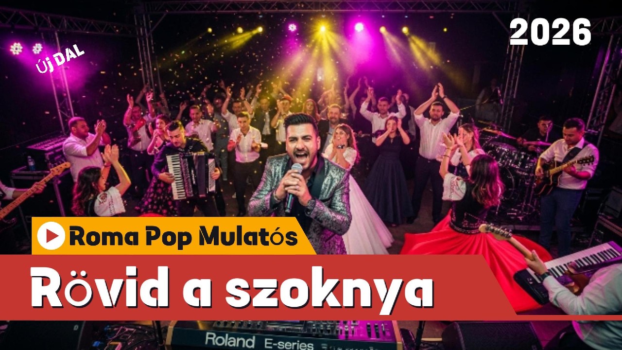 OLI - Rövid a szoknya - Roma Pop Mulatós
