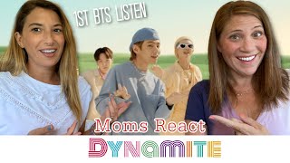MOMS REACT to BTS 'Dynamite' - First Time K-Pop Reaction
