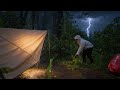 Very long Heavy rain with thunderstrom