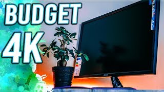 Best budget/cheap/affordable 4k monitor? asus vp28uqg unboxing.in this
video we unbox 28 inch monitor under $300. features include: tn panel,
28" 4k/uhd...