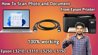 How To Scan Document & Photo From Epson Printer | L3210, L3110, L3250, L3150 | in Hindi | 2022 screenshot 5