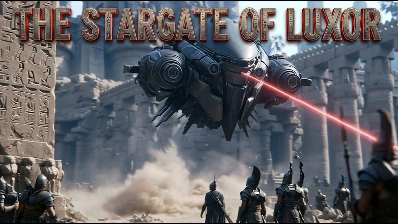 "THE STARGATE OF LUXOR" AI Short Film space universe sci-fi 4K