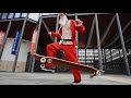 Longboard Dancing Santa